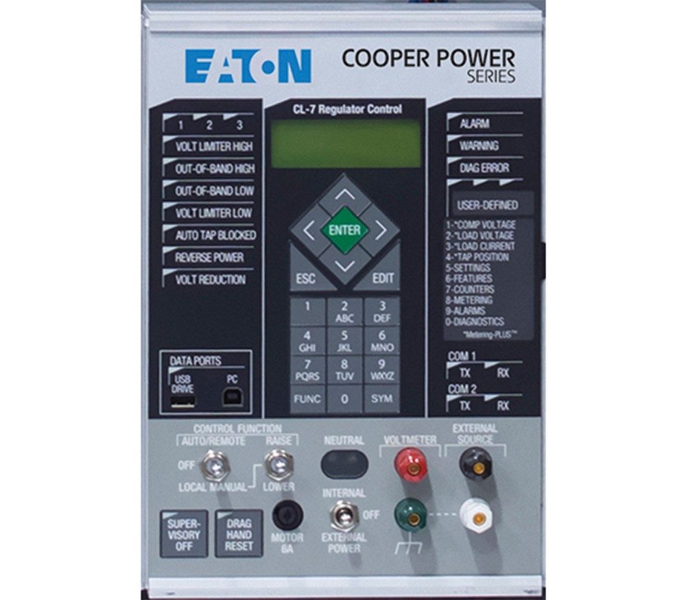 CL7 voltage regulator control Cooper Power series Eaton