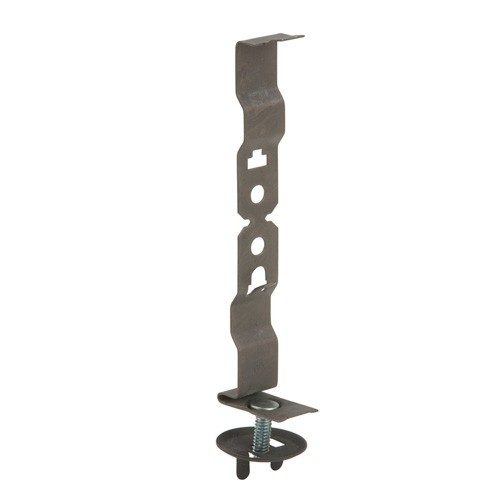 ADJUSTABLE BAR HANGER - BOX LOCK CLIP & THREADED STUD