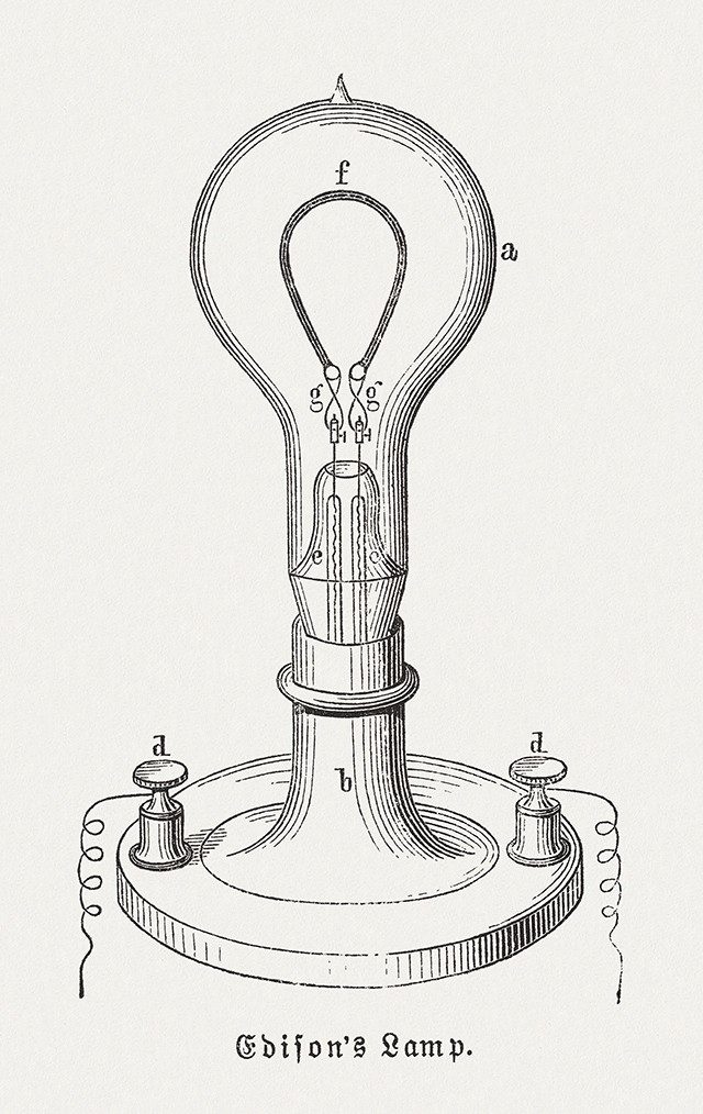 History of the lightbulb from incandescent to fluorescent