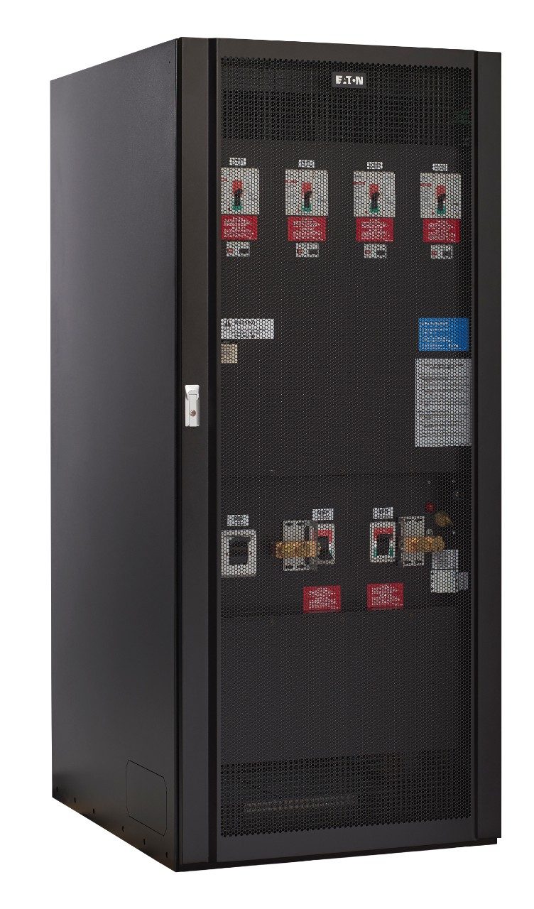 Eaton 93PM 400 kW UPS bypass distribution integrated accessory cabinet (IAC-BD)
