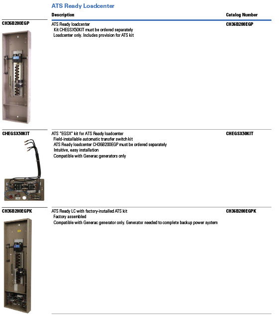 Residential automatic transfer switches resources | Temporary and