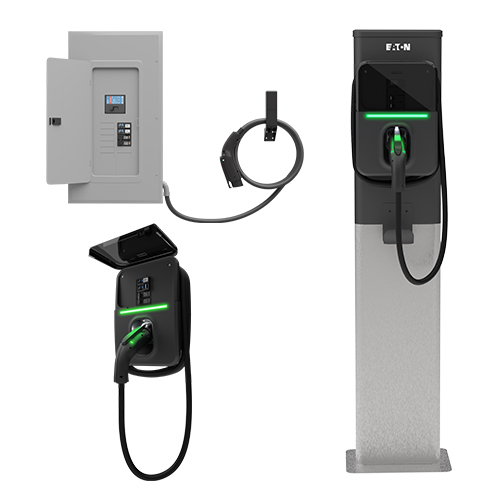 Green Motion AC Level 2 EV smart breaker charger | Eaton