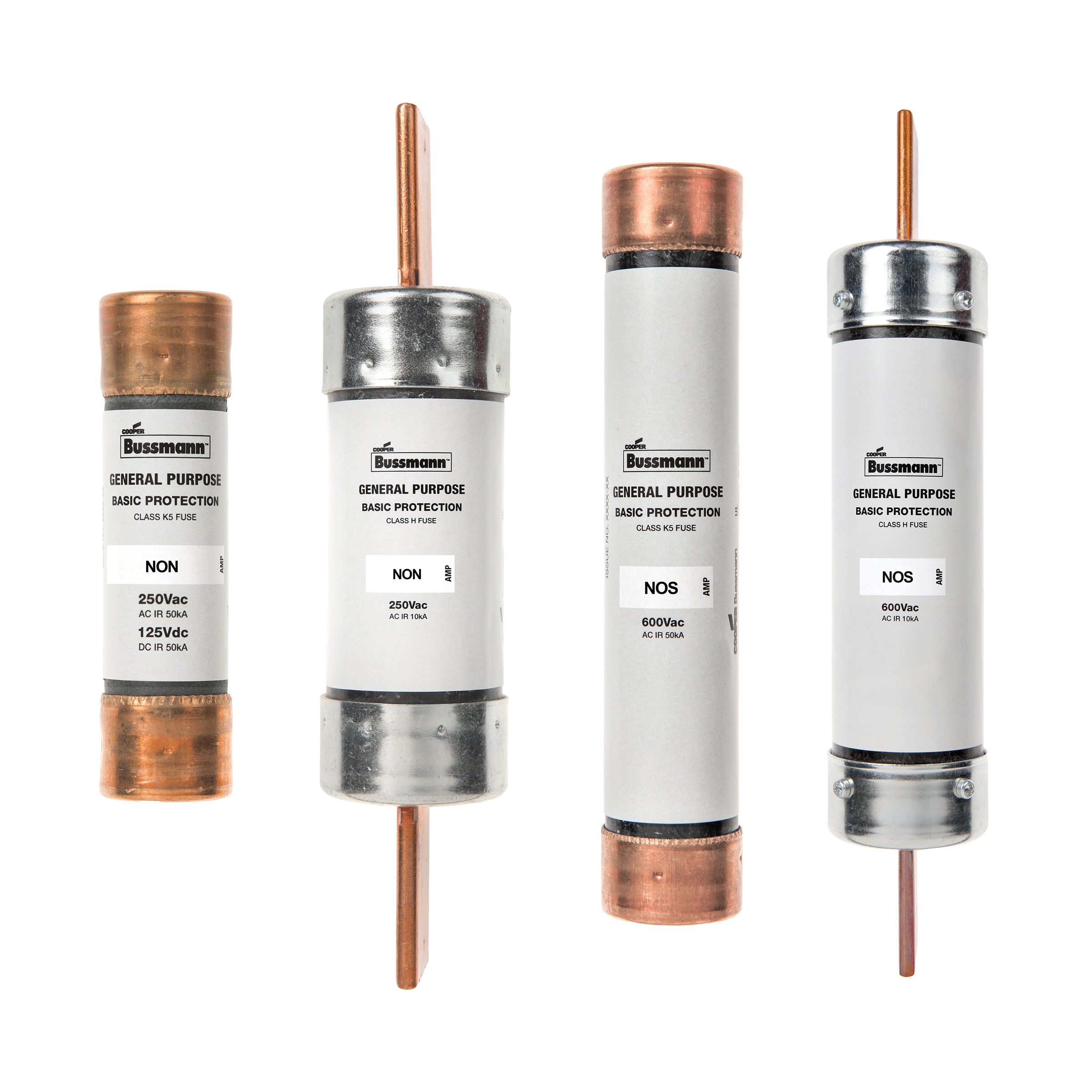 UL Branch Circuit Rated Fuses, Class H(K), Bussmann series