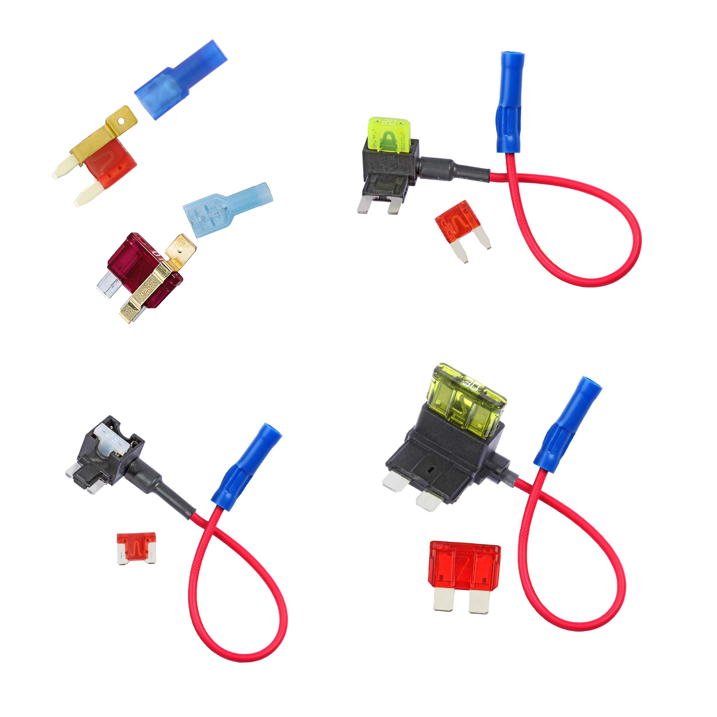 Adaptateur Fusible ATO, Mini Fuse, Mini Fuse Low Profil, Micro2