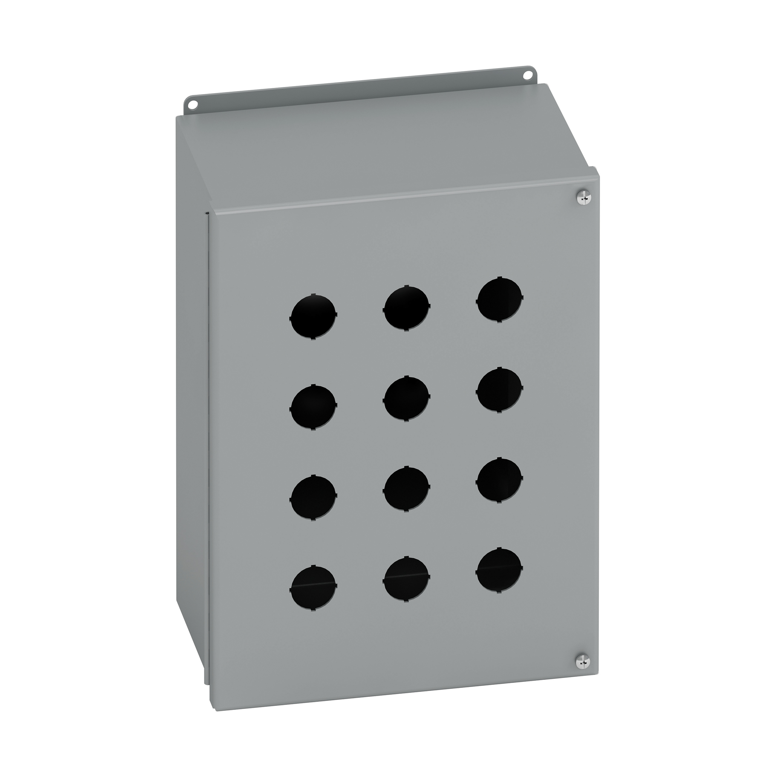 Square D 9001 9 Button Stainless Steel Operator Enclosure KYSS-9 