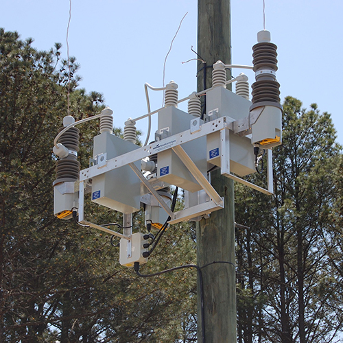Pole Mounted Capacitor Bank Capacitor Rack Eaton