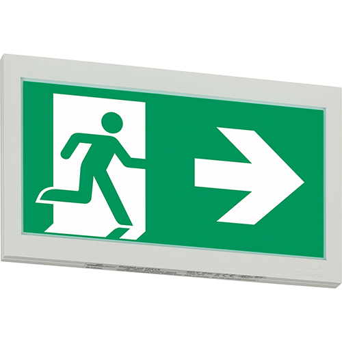 Low Energy Exit Sign Central Battery Guideled Cg S Eaton