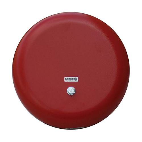  Wheelock Red 10" Alarm Bell 12 VDC Motor Bell MB-G10-12-R 